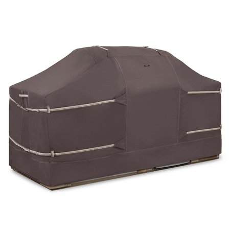 CLASSIC ACCESSORIES Ravenna BBQ Grill Cover for Island with Center Grill Head, 98 in. W 56-484-055101-EC